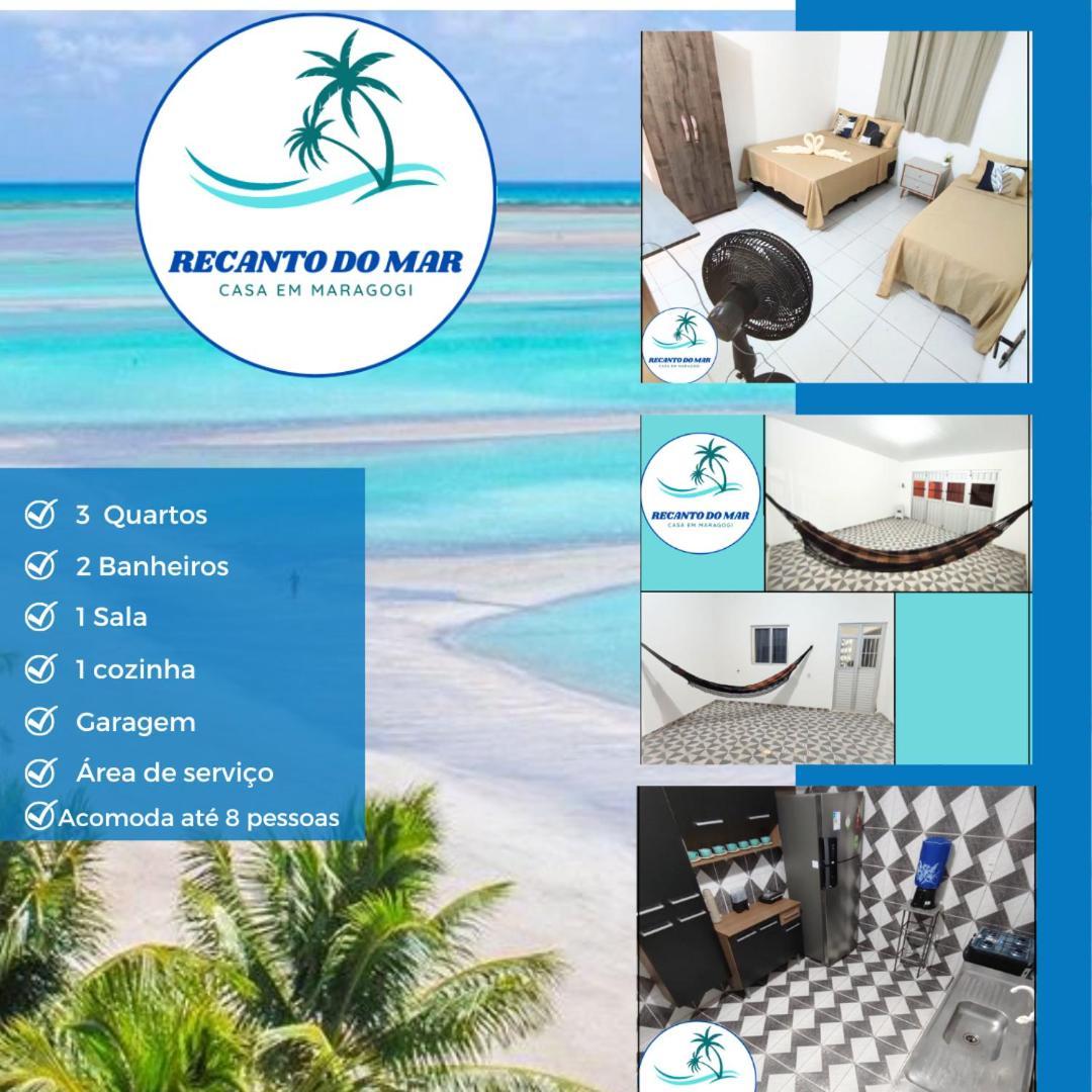 Recanto Do Mar- Casa Em ماراغوغي المظهر الخارجي الصورة